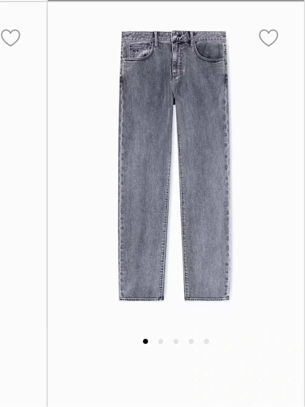 Armani Exchange Black Slim Straight Men's Jeans